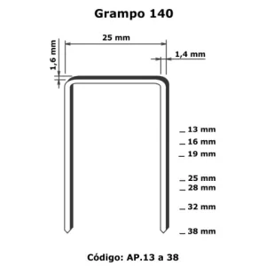 Grampo 140